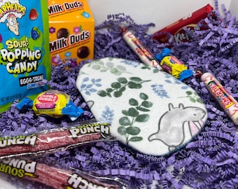 Reusable Easter Egg -  Large  - Bunny themed