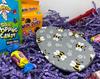 Reusable Easter Egg -  Large  - Bee themed
