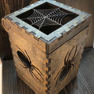 Spider Lantern SVG File for Glowforge or K40
