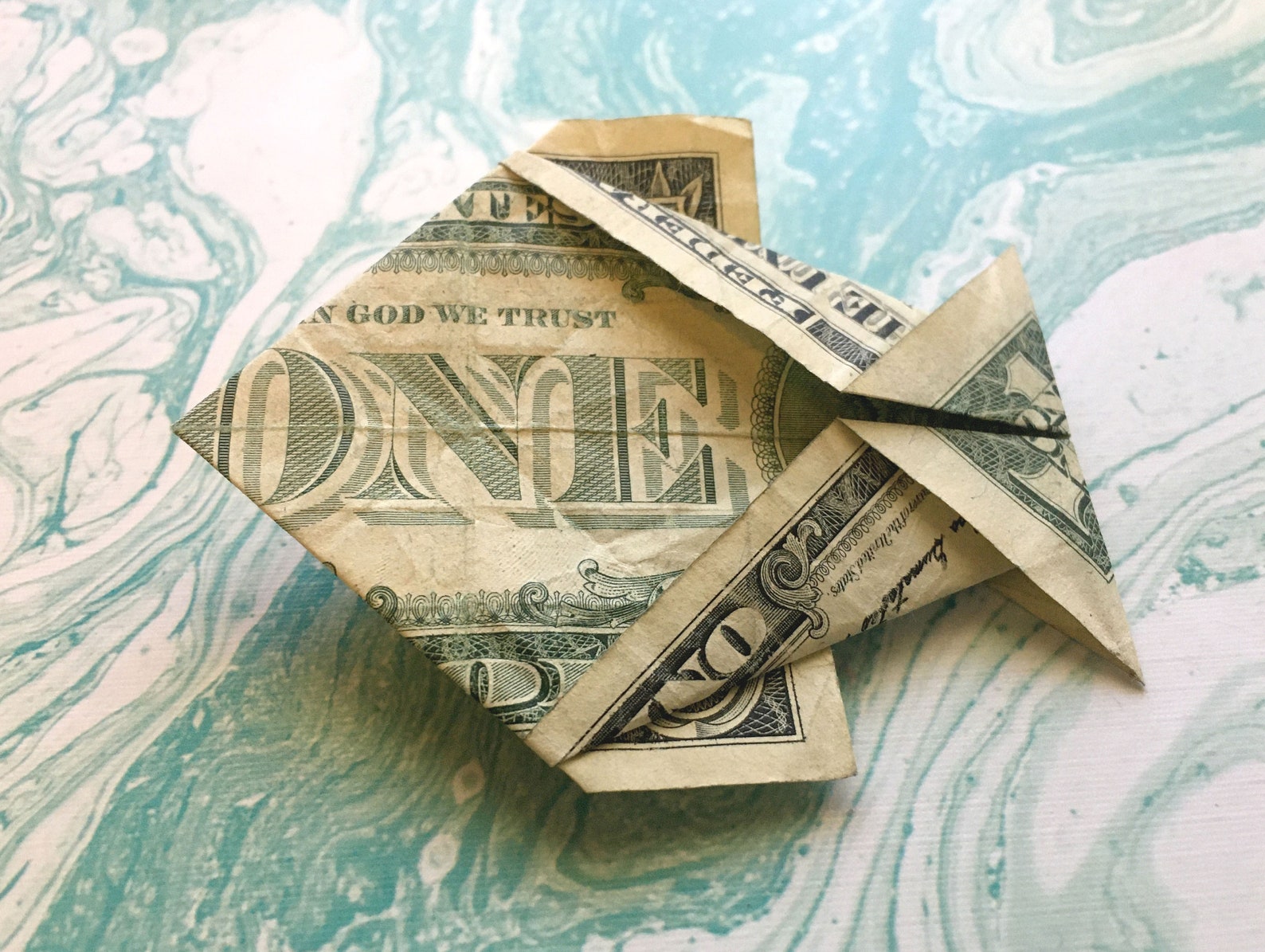 Fish Dollar Bill Origami Etsy