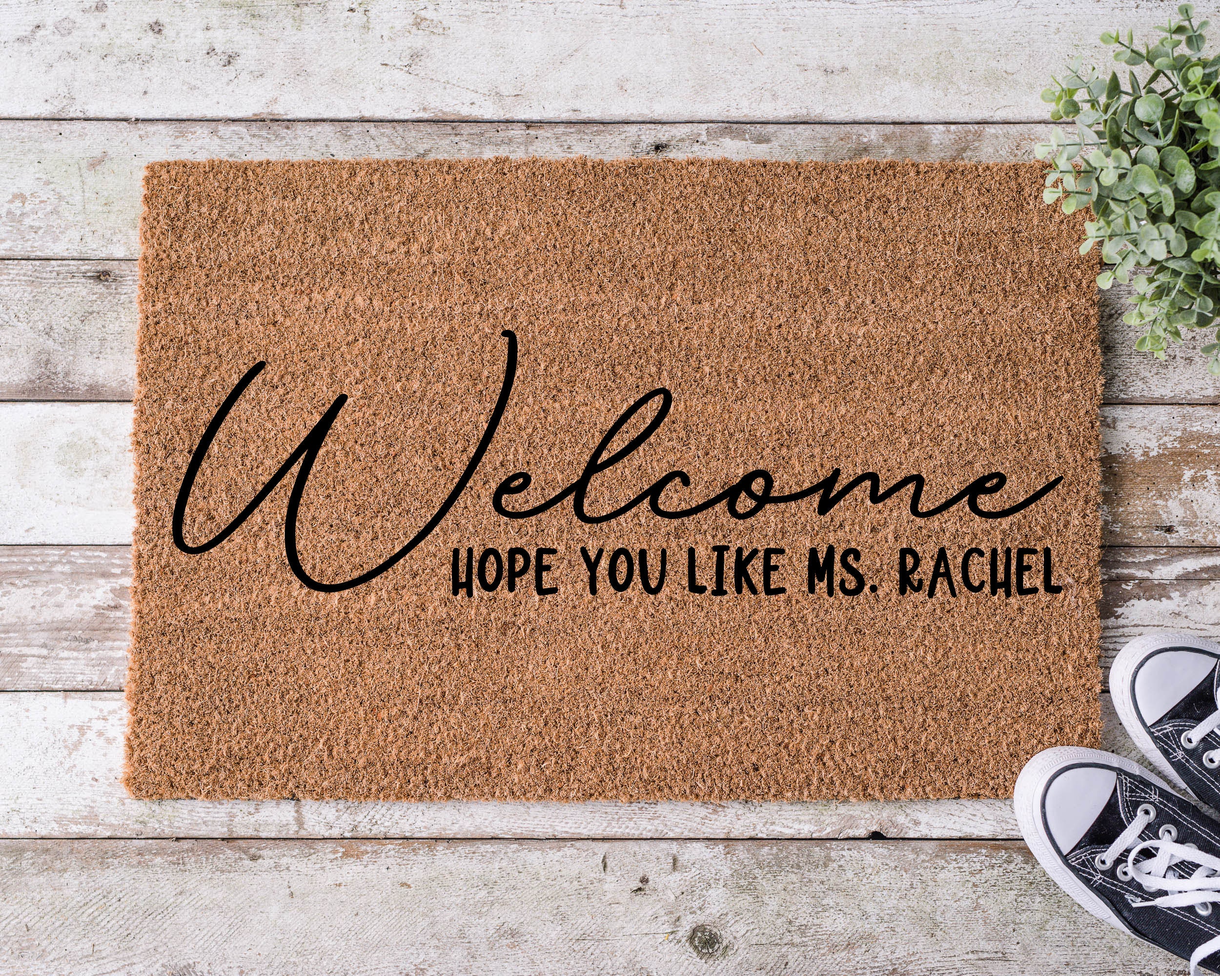 Welcome Back Rochel Welcome Hope You Like Ms. Rachel Doormat PNG - Etsy