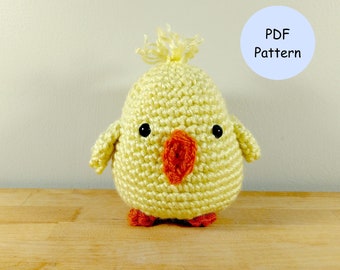 Crochet Pattern: Easter Spring Chick