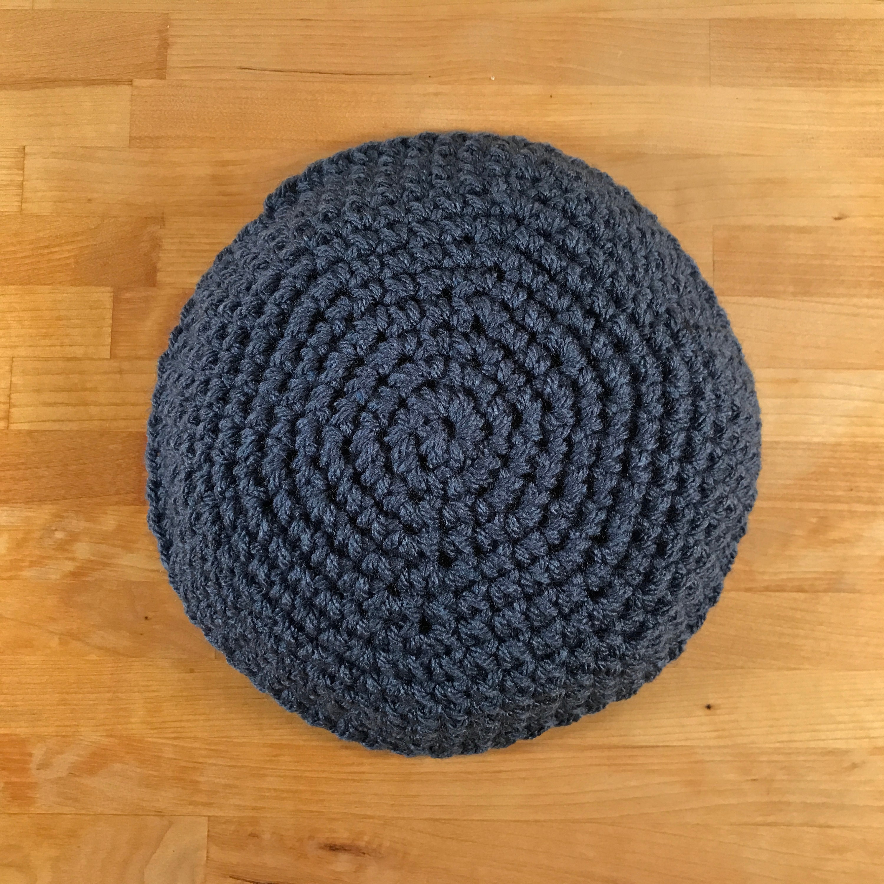 Crochet Pattern Easy Yarmulke Kippah Etsy