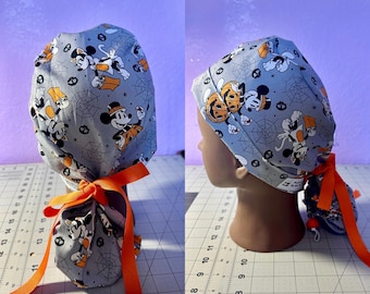 Mickey Halloween Scrub Cap