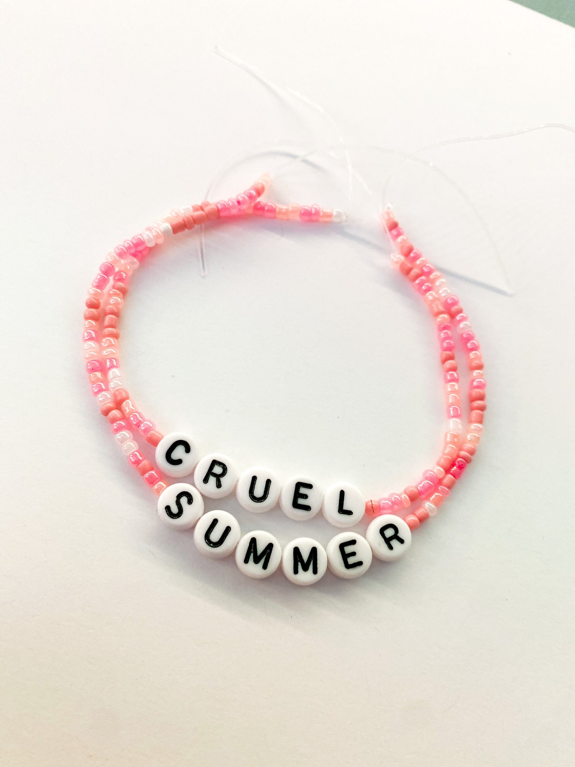Cruel Summer Stacked Bracelets Etsy UK