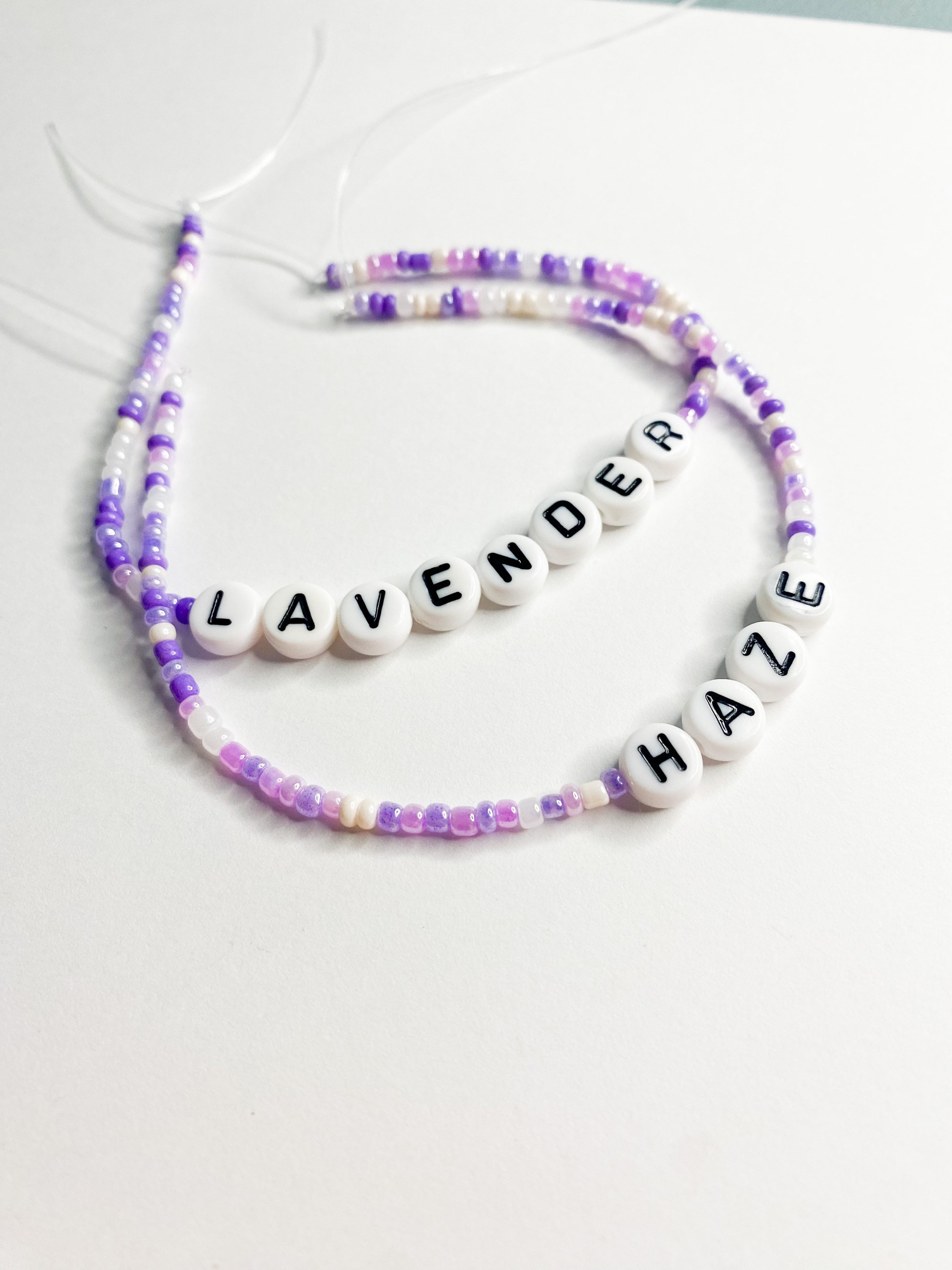 Laney Lavender & Leopard Upcycled Bead Bracelet Stack Set – The Vintage  Leopard