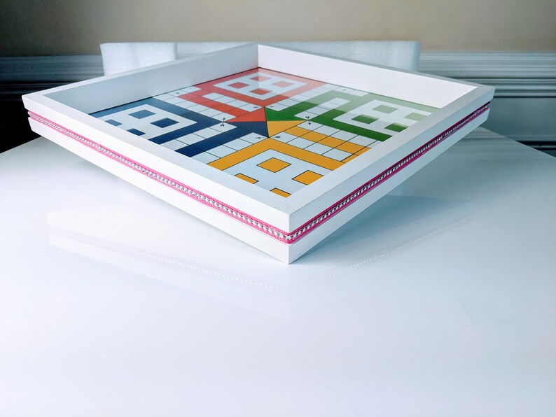 Ludo Designer Board Game 16x16 incheswith GLASS TOP Free Etsy