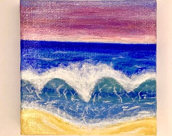 El regreso de Ocean Wave - Mini Canvas