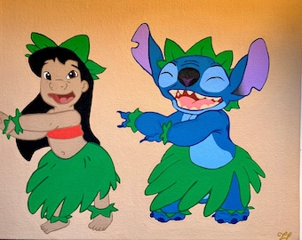 Lilo & Stitch - Canvas Panel