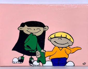 Número 3&4 Amor - Pintura Acrílica