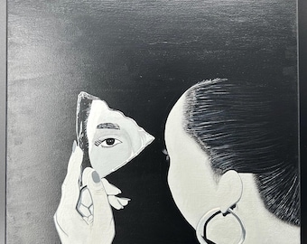 ¿Es un crimen? - Pintura acrílica