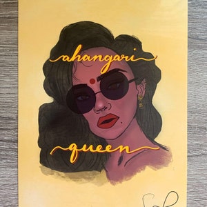 Ahangari Queen Art Print