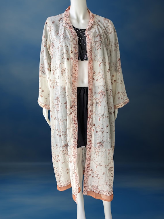 Kimono Sommer Strickjacke, Cover-Up, Boho, Schal, Boho Kimono