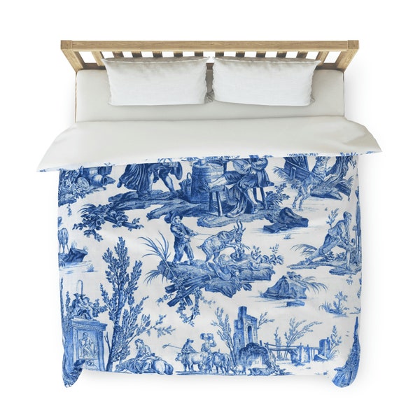 Toile Bedding Etsy