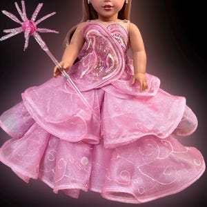 Glinda Bubble Dress for American Girl/18” Dolls
