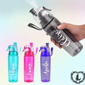 Personalised 2-in-1 MISTY SPRAY WATER Bottle