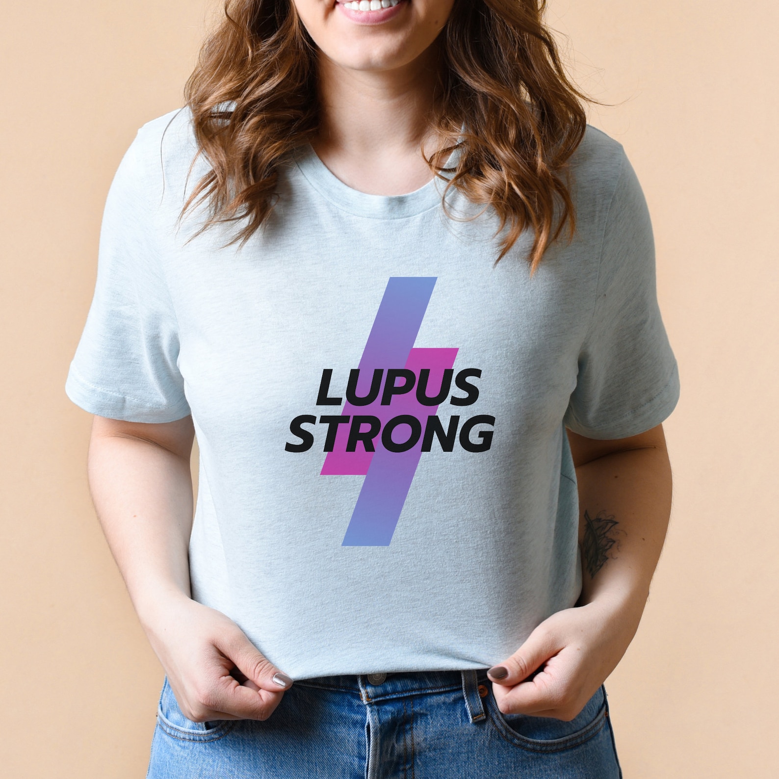 Lupus Strong Lupus Awareness Shirt Autoimmune Disease Etsy