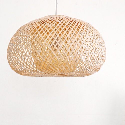 THAIHOME Bamboo Pendant Light ARUNEE for Kitchen image