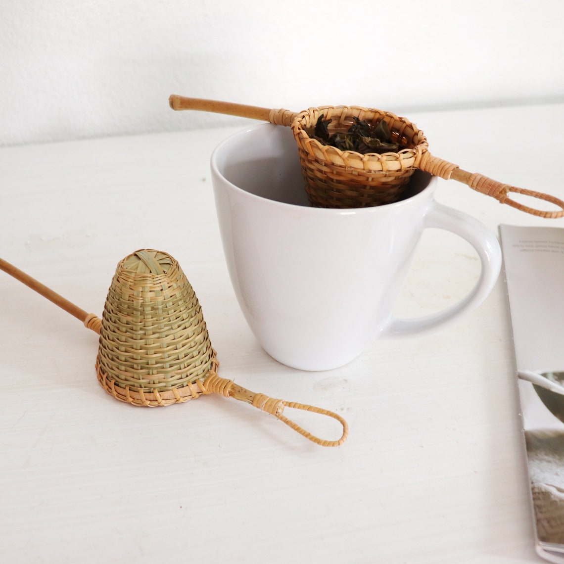 Bamboo Tea Strainer Bamboo Strainer Tea Strainer Tea Etsy