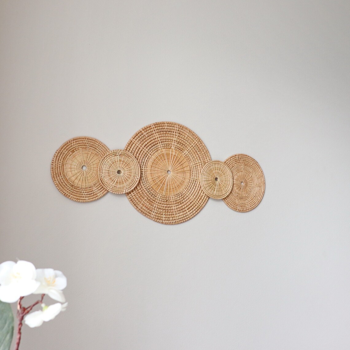 RATTAN WALL DECOR Wall Hanging WinnowingRattan Wall Etsy