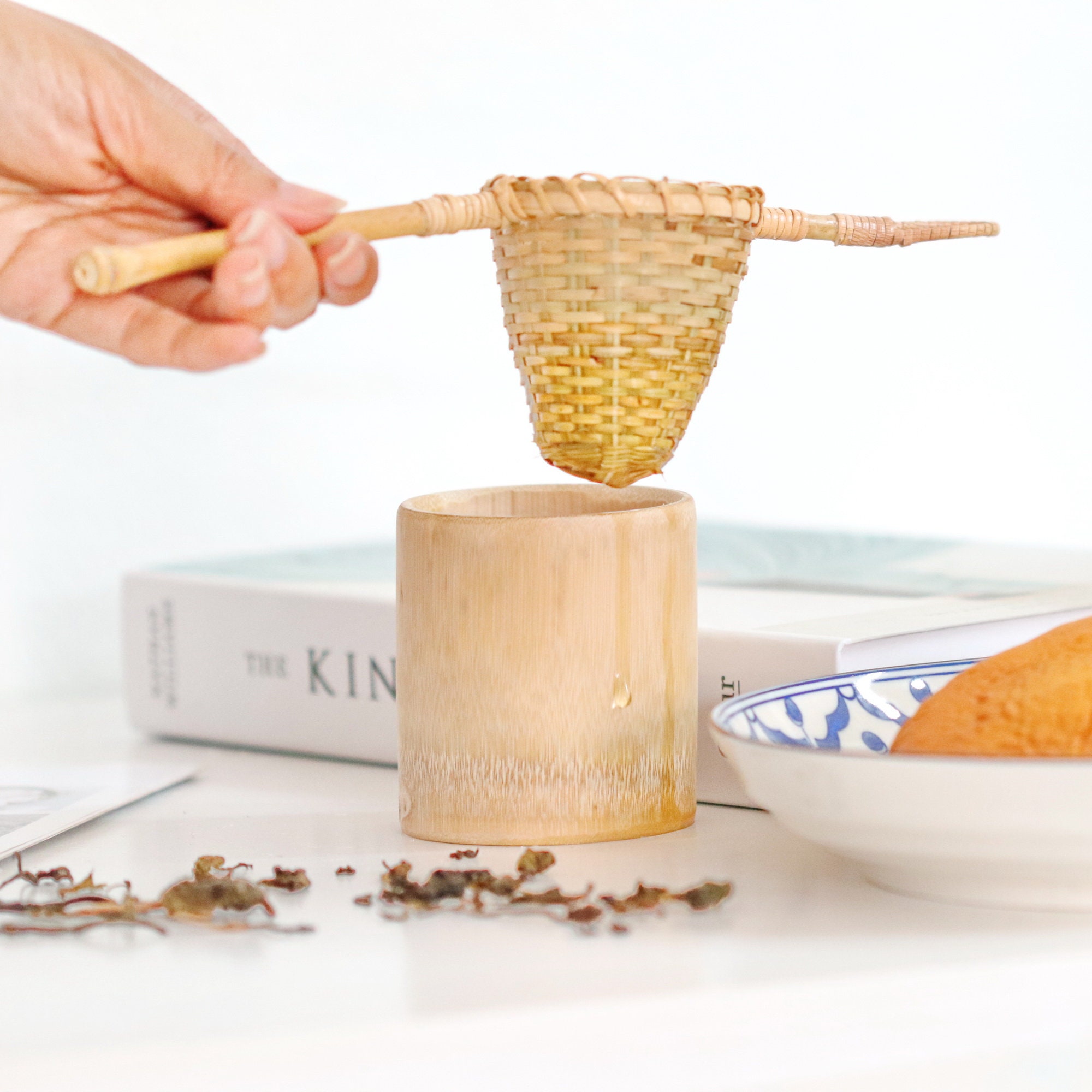 Bamboo Tea Strainer Bamboo Strainer Tea Strainer Tea Etsy