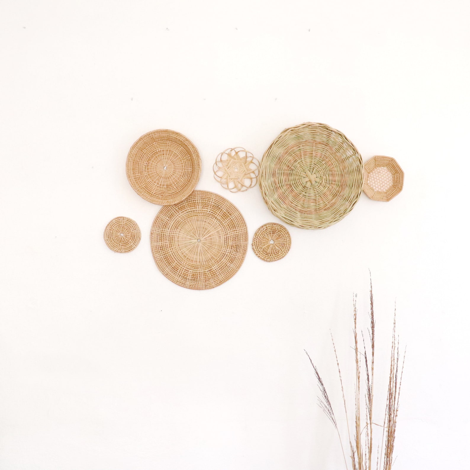 RATTAN WALL DECOR Wall Hanging WinnowingRattan Wall Etsy