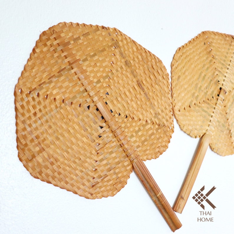Bamboo Woven Fan Wall Decor bamboo Wall Artbamboo Wall Fans Etsy