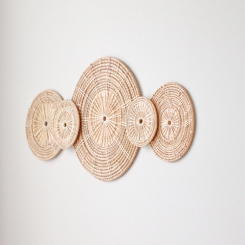 Rattan Wall Decor SA LA Winnowing Rattan Wall Hanging Etsy