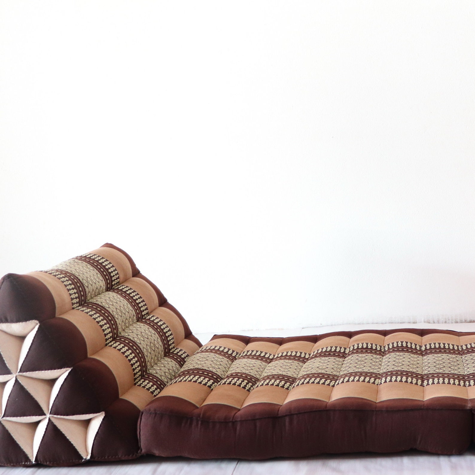 100 Kapok Thai Traditional Triangle Pillow for Yoga Etsy