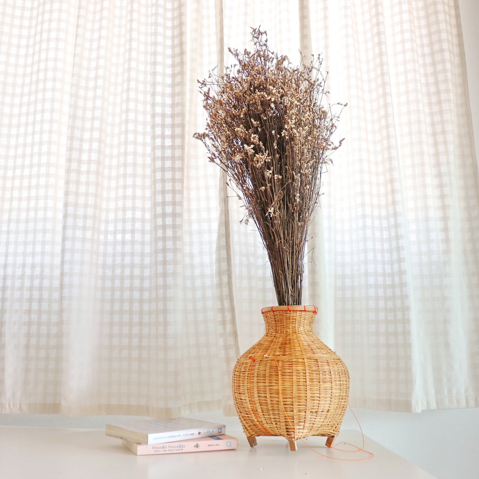 BAMBOO HANDWOVEN VASE Bamboo Vase Tall Vases Decor Vases Etsy UK