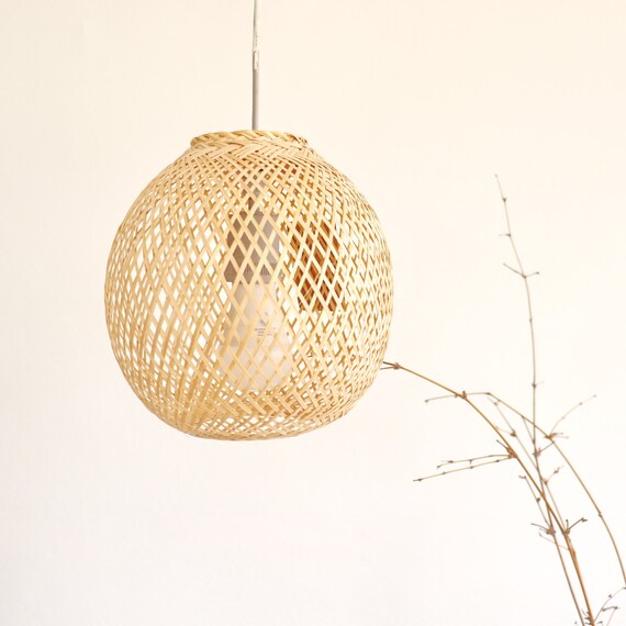 ROUND BAMBOO LIGHT Island Light Bamboo 