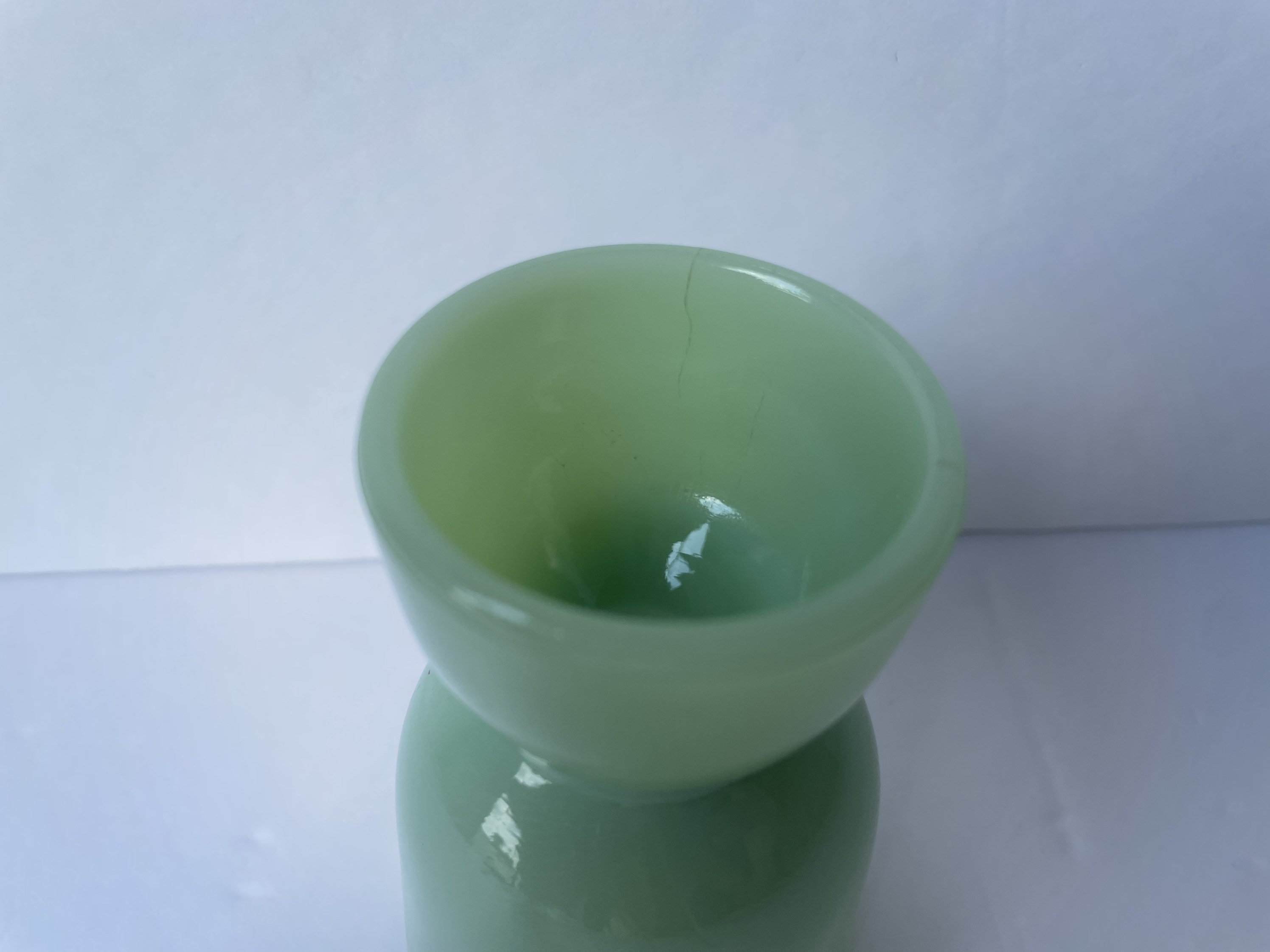 Vintage Fire King Jadeite Double Egg Cup Vintage Jadeite Egg Etsy