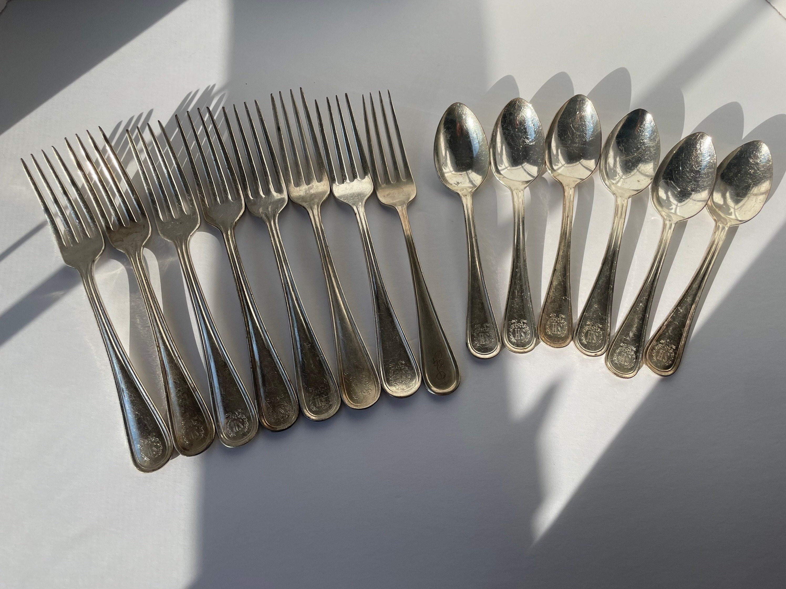 Vintage hotel flatware sale