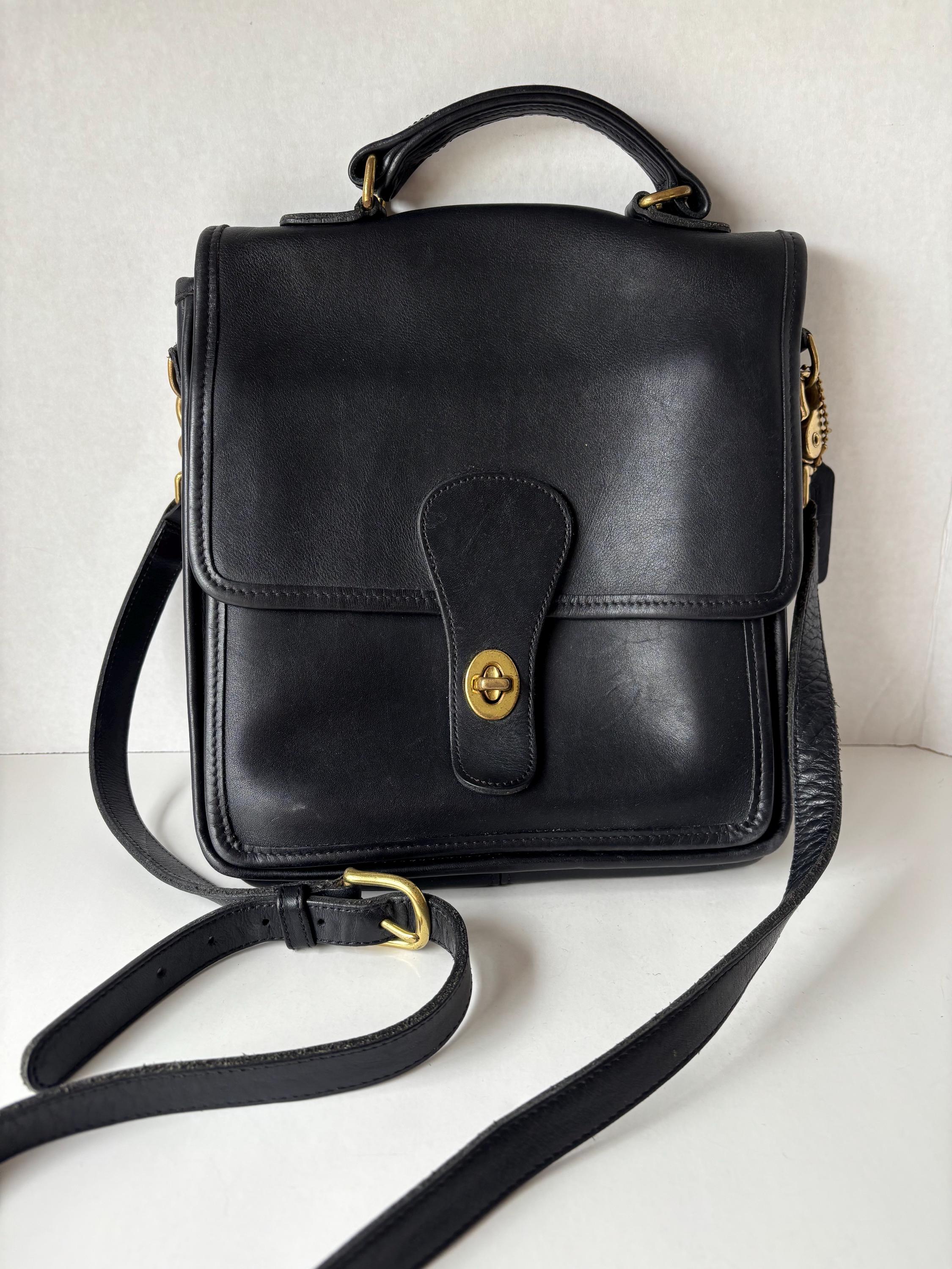 バッグ Vintage Coach Legacy City Willis Bag BLK COACH® | Vintage City Willis Bag | COACH®