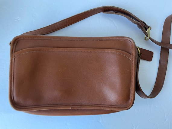 Vintage Coach Crossbody Tan Purse Vintage Coach Multi 