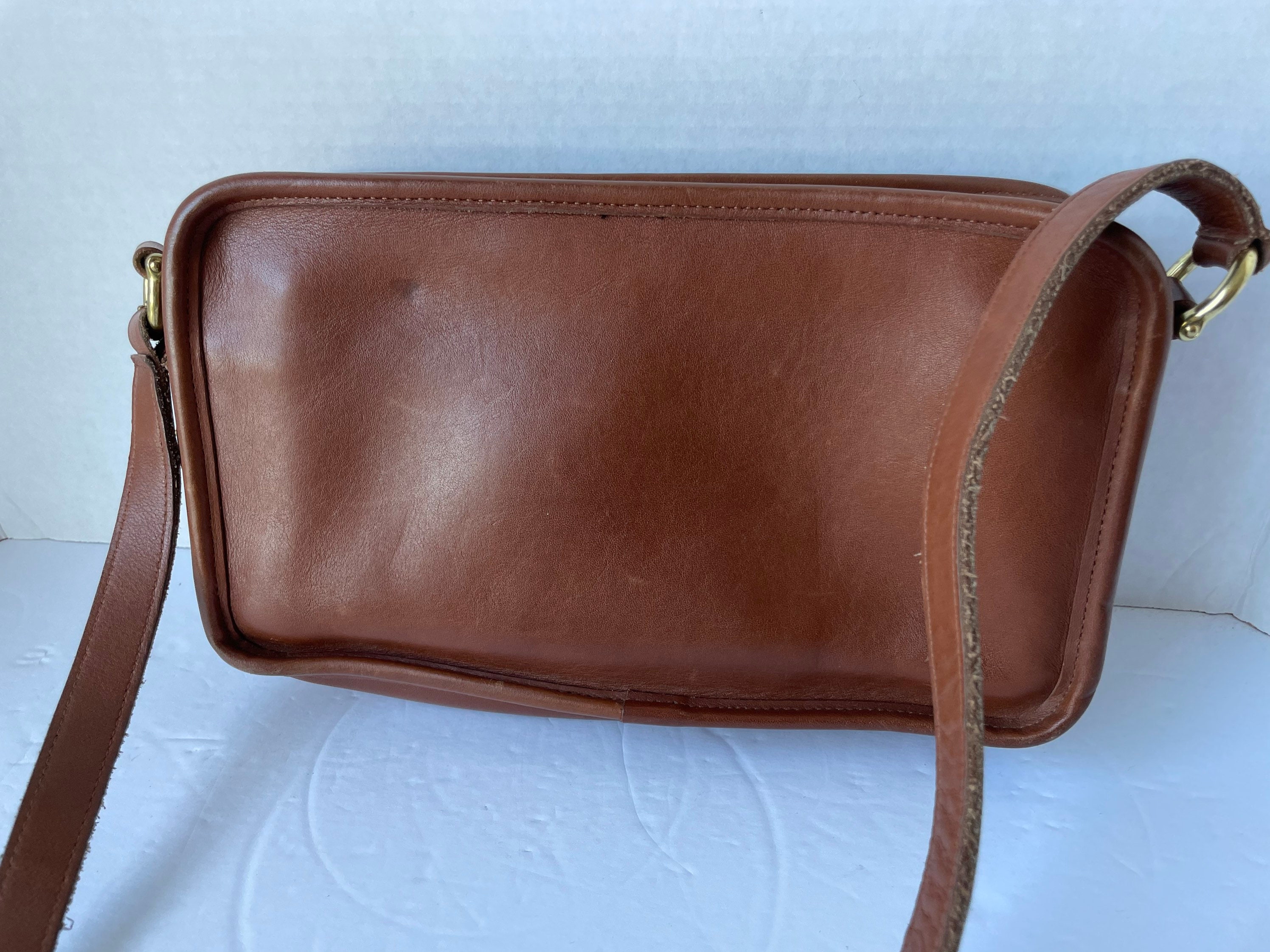 Vintage Coach Crossbody Tan Purse Vintage Coach Multi Compartment Zip Bag Vintage Coach Brown Leather Messenger Bag Etsy Canada