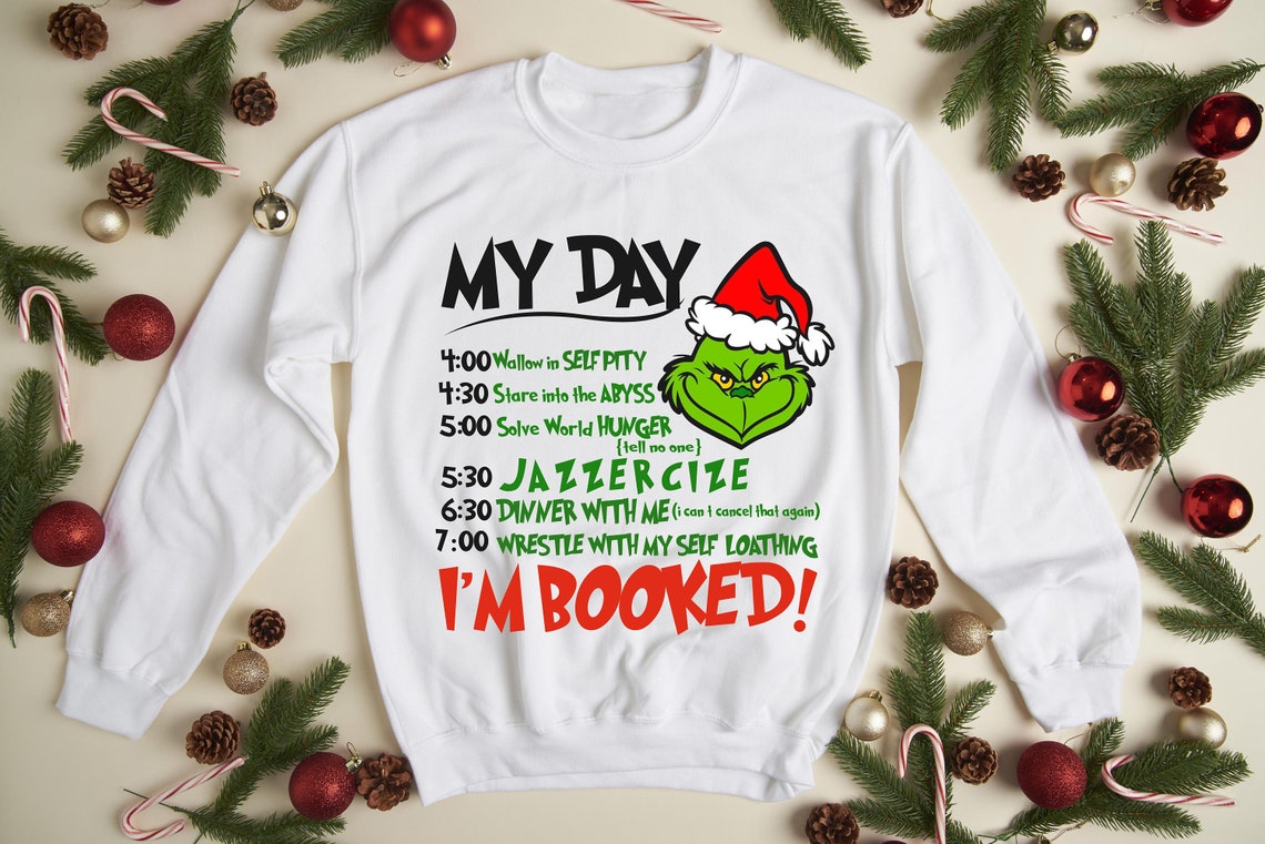 the grinch im booked the grinch im booked