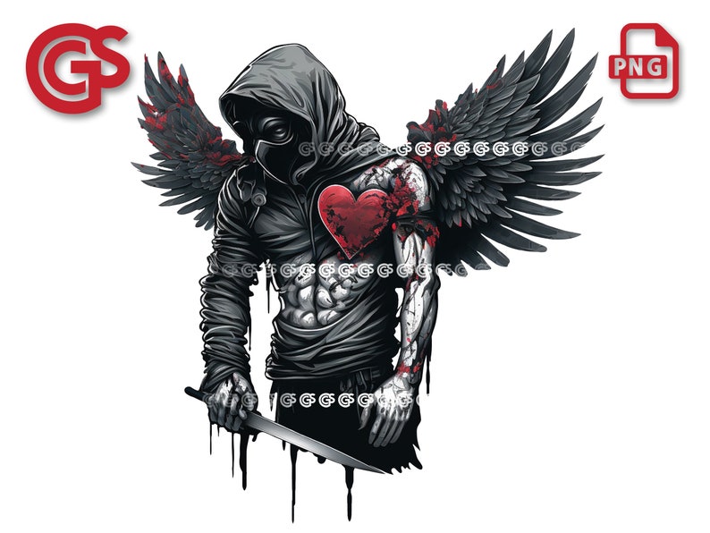 Cupid Dark, Grey T-shirt main image 0