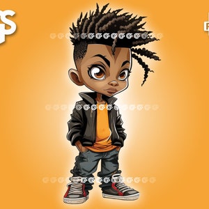 Cool Black Boy - PNG Afro African American King, TShirt Design, Man Melanin, Sublimation, Black Boy Joy, pngs designs