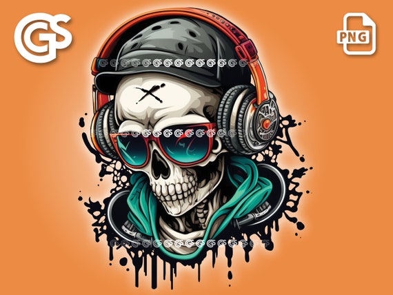 Deejay Headphones' Sticker | Spreadshirt