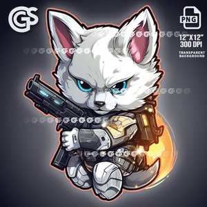 Space Fox PNG File | Dog Astronaut Graphic TShirt Digital, Foxes Lover, Urban Cartoon Sublimation, Animal, pngs designs