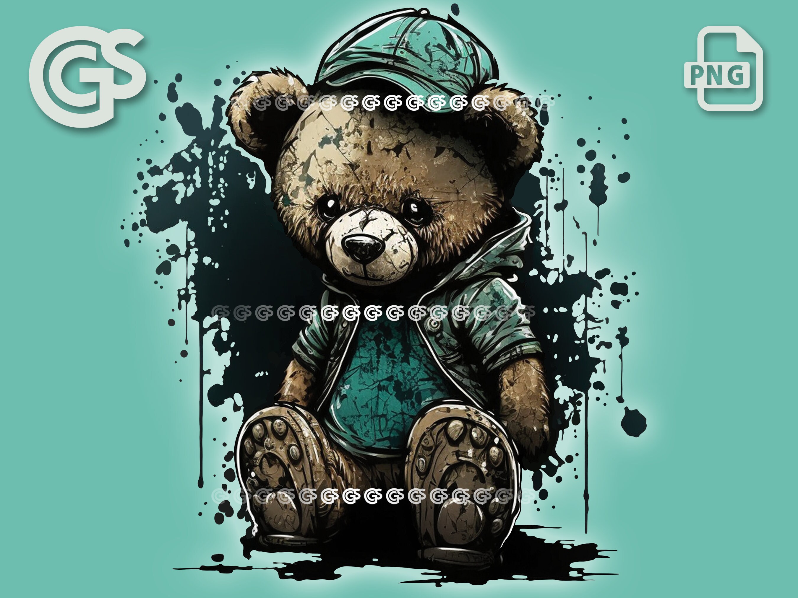 【IMAGINARY X GRAVER】Cut Head Bear Short Sleeve Tee MUSINSA | GRAVER [Imaginery x Graver] Cut Head Bear Short