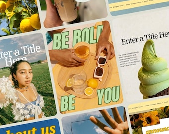 VERANO AUDAZ - Plantillas de marketing en redes sociales