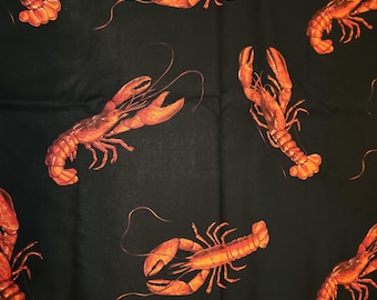 Lobster Cotton Fabric