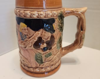 Vintage Ceramic Beer Stein 