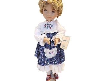 1989 14” Knowles Dianna Effner Porcelain Doll Goldilocks Fairytales  New In Box