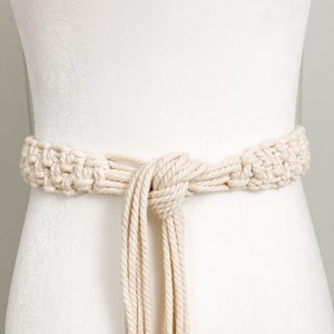 RAYNA. - Handmade Macrame  Belt