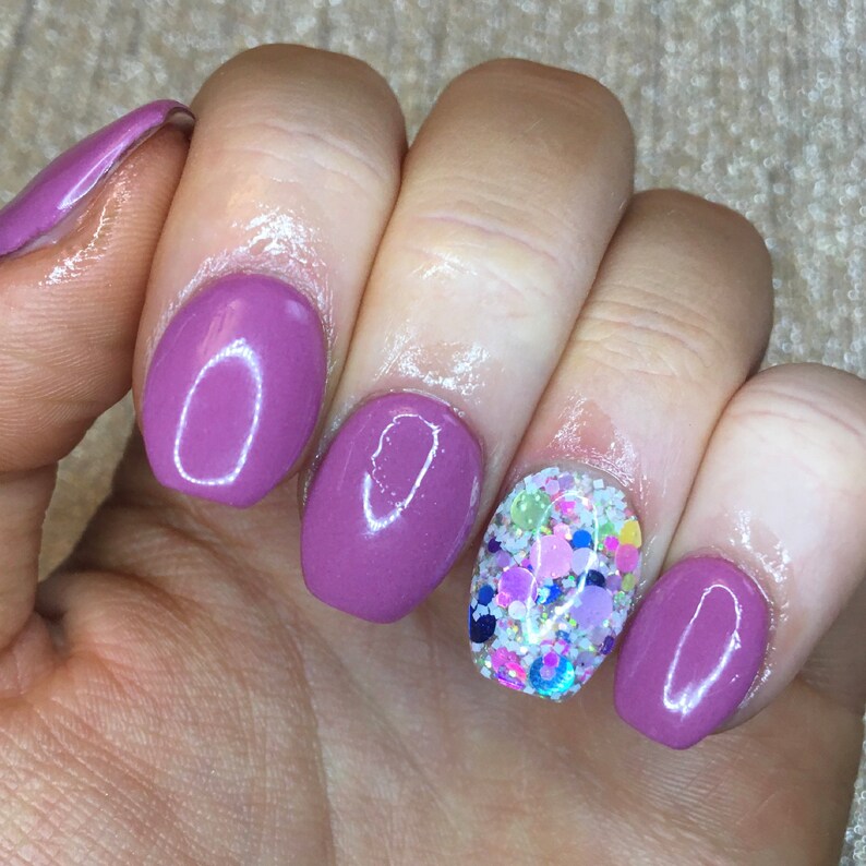 Abstract Acrylic Nail Dip Powder Etsy