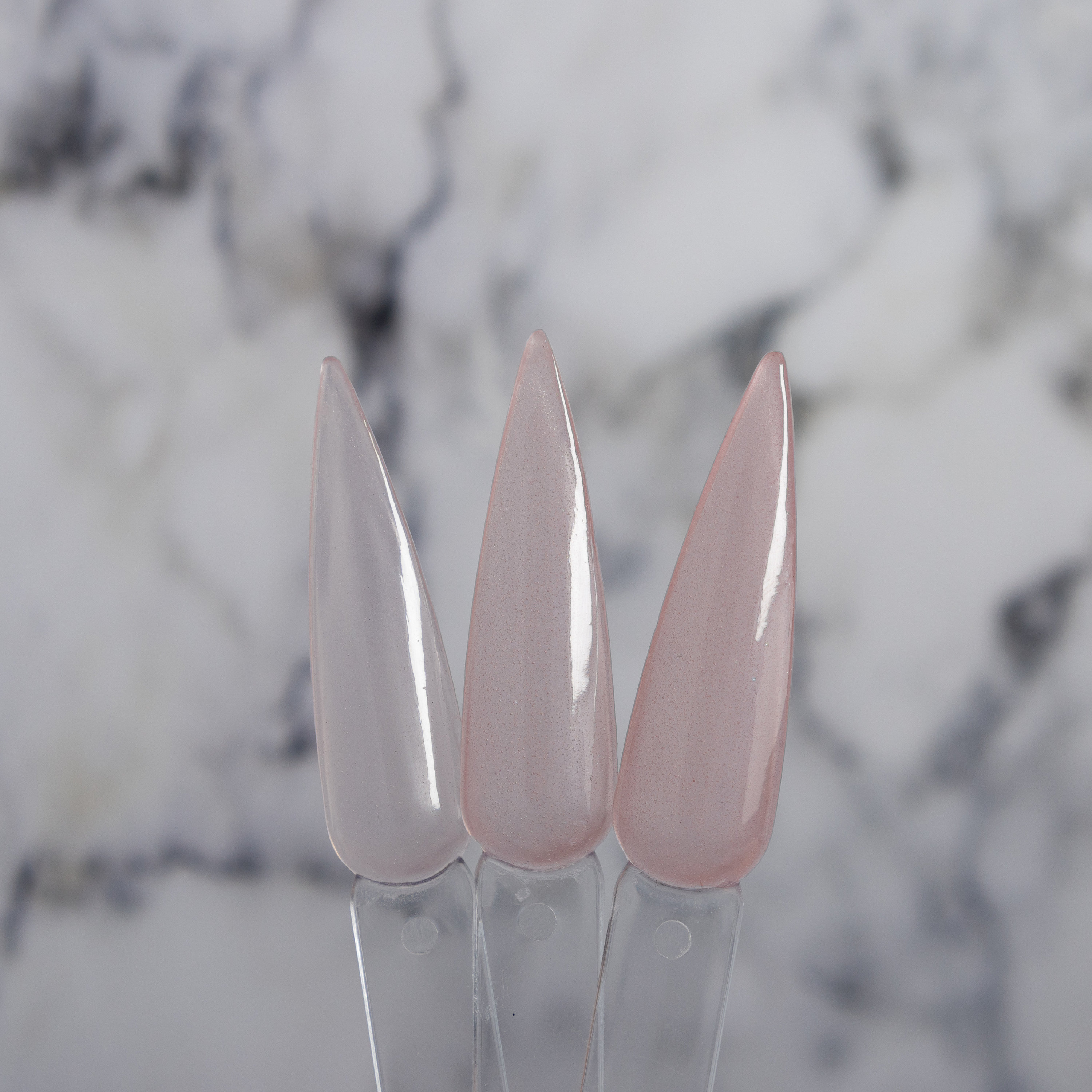 Sheer Pink Acrylic Nail Dip Powder Etsy