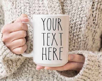 Personalized Coffee Mug | Custom Text Gift